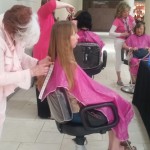 Our volunteer professional stylists are the best! - 2017 MTC